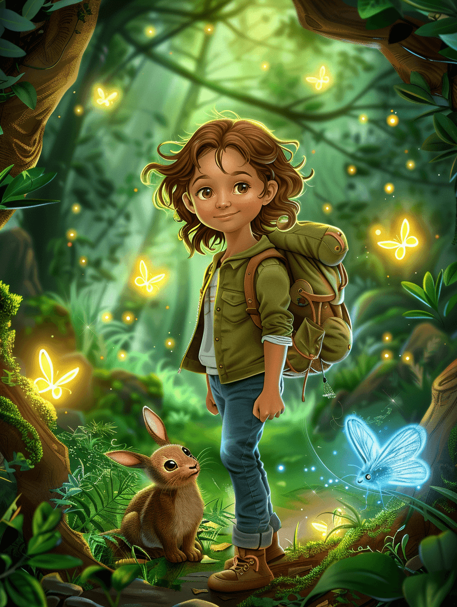 A Aventura de Maria na Floresta Mágica