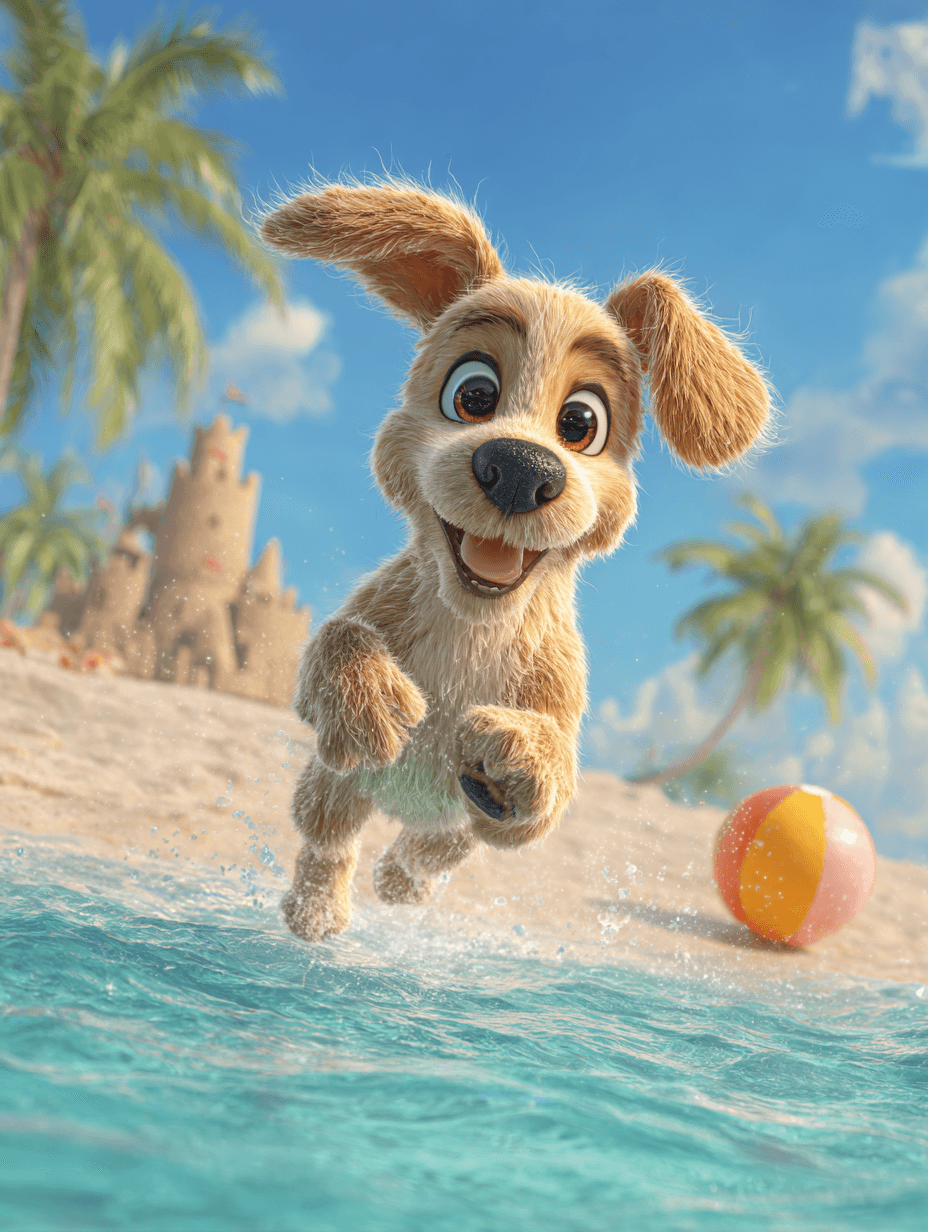 As Férias de Nico na Praia